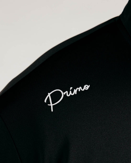 Black Cursive Blade Polo