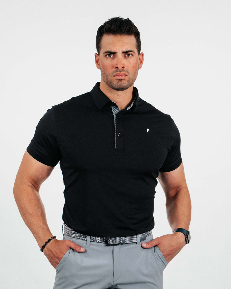 Black Classic Polo