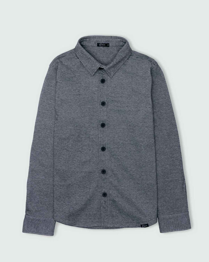Dark Gray Button Up Shirt