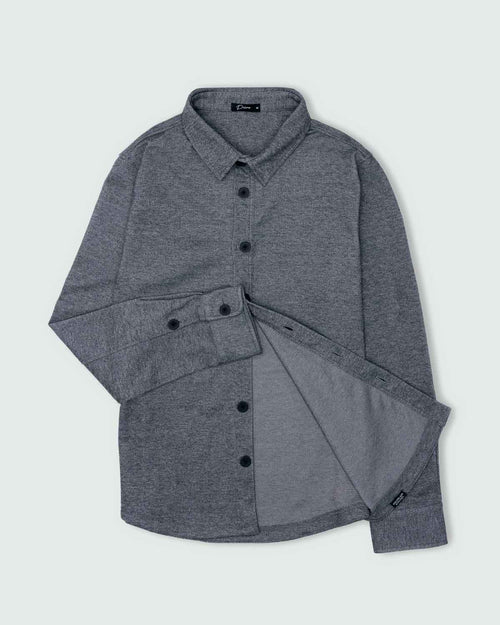 Dark Gray Button Up Shirt