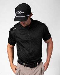 Black Luxe Blade Polo