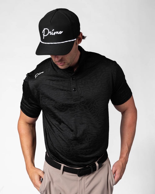 Primo Luxe Blade Polo - Black