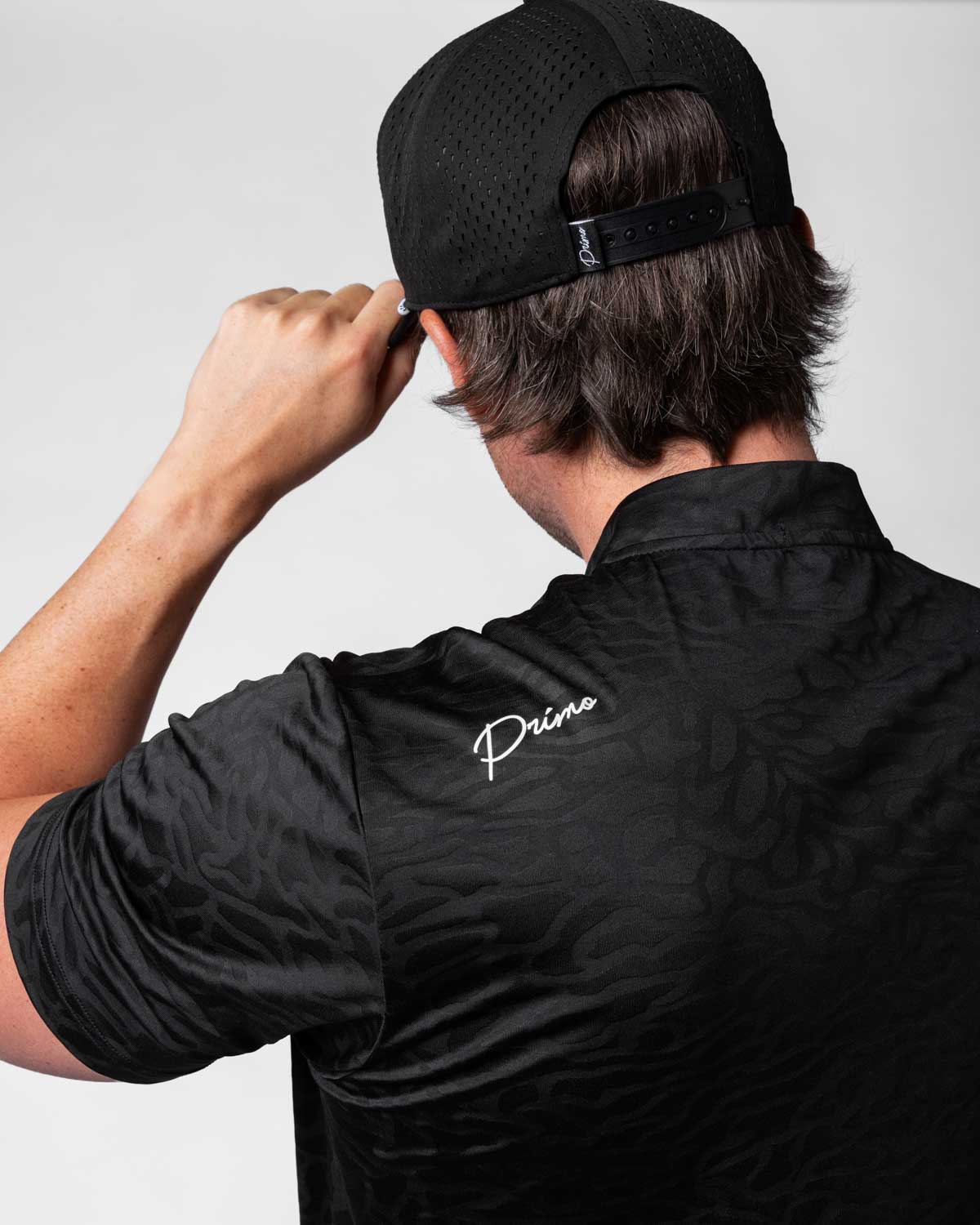 Black Luxe Blade Polo