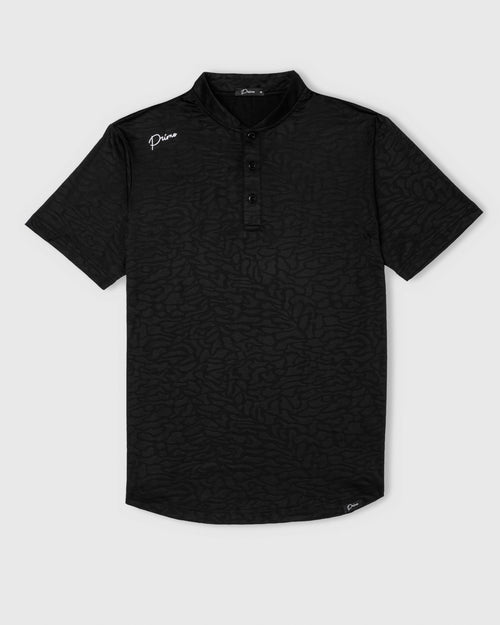 Black Luxe Blade Polo