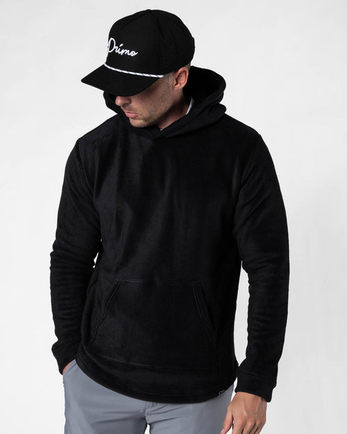 Men’s Polar Fleece Hoodie - Black