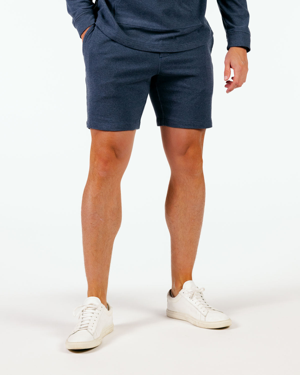 Primo Rib Knit - Blue Gray