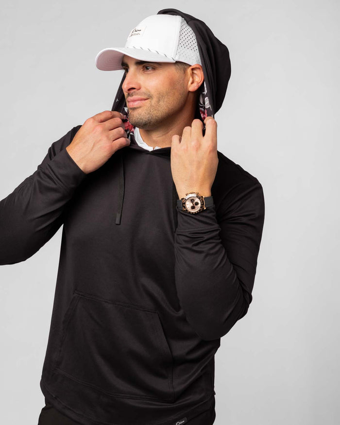 Botanical Cursive Golf Hoodie