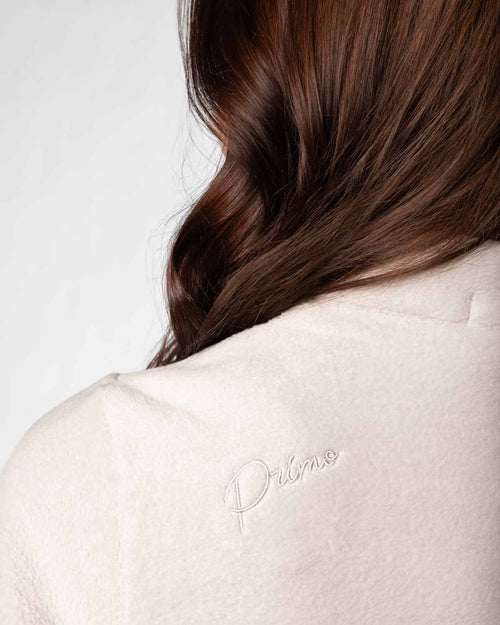 Women's Light Khaki Polar Fleece Q Zip