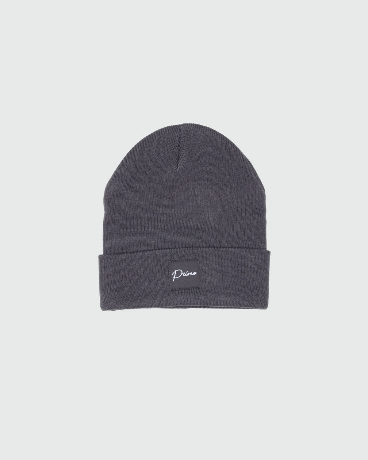 Men’s Cursive Beanie - Light Gray