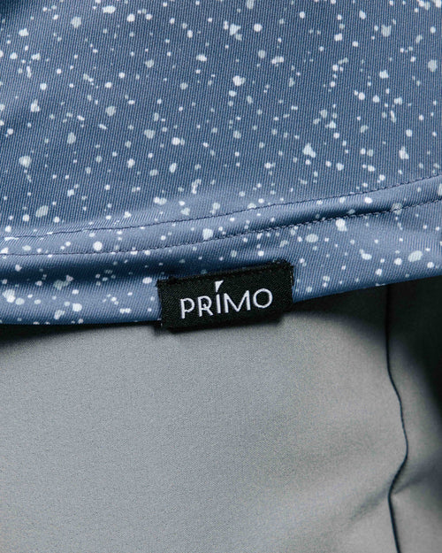 Dusty Blue Speckle Blade Polo