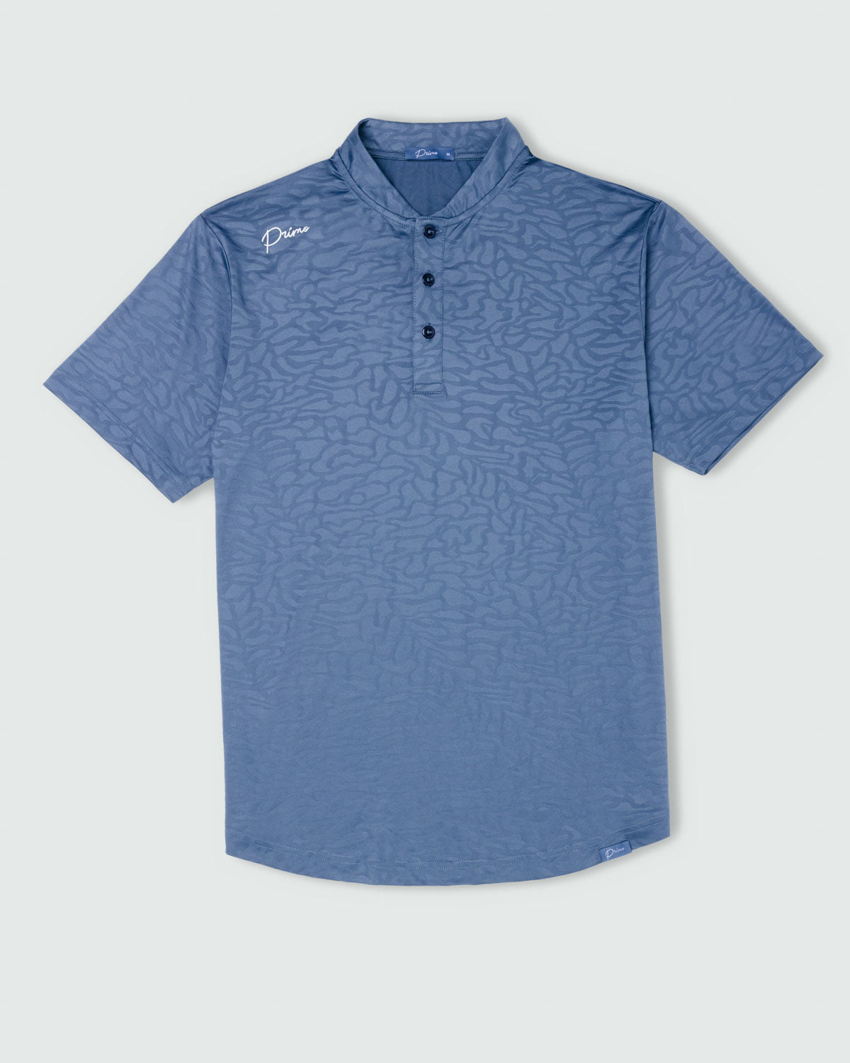Dusty Blue Luxe Blade Polo