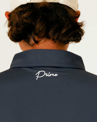 Grant Horvat Essentials Dark Gray Classic Polo
