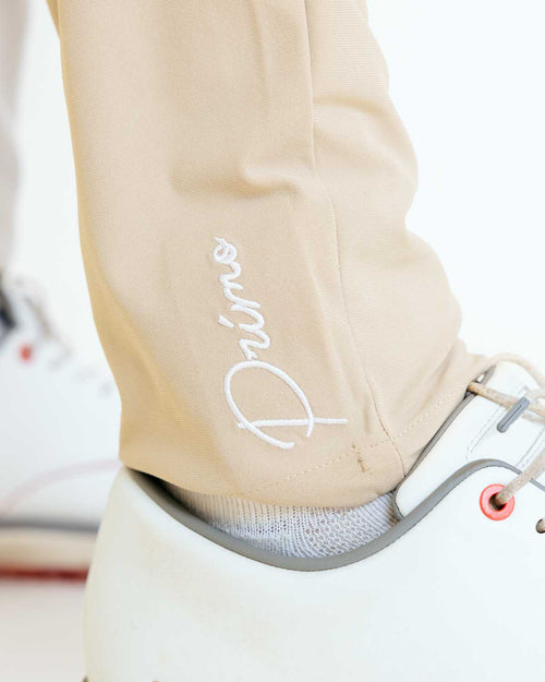 Grant Horvat Essentials Light Khaki Traditional Pants