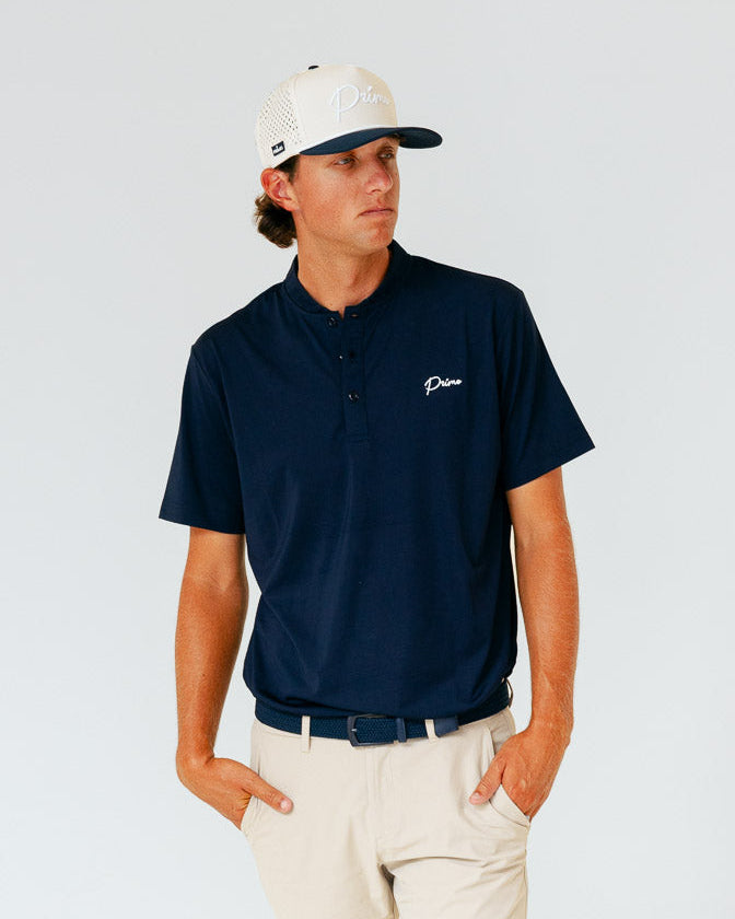 Grant Horvat Essentials Blade Polo - Navy