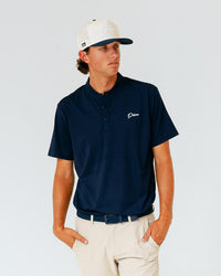 Grant Horvat Essentials Blade Polo - Navy