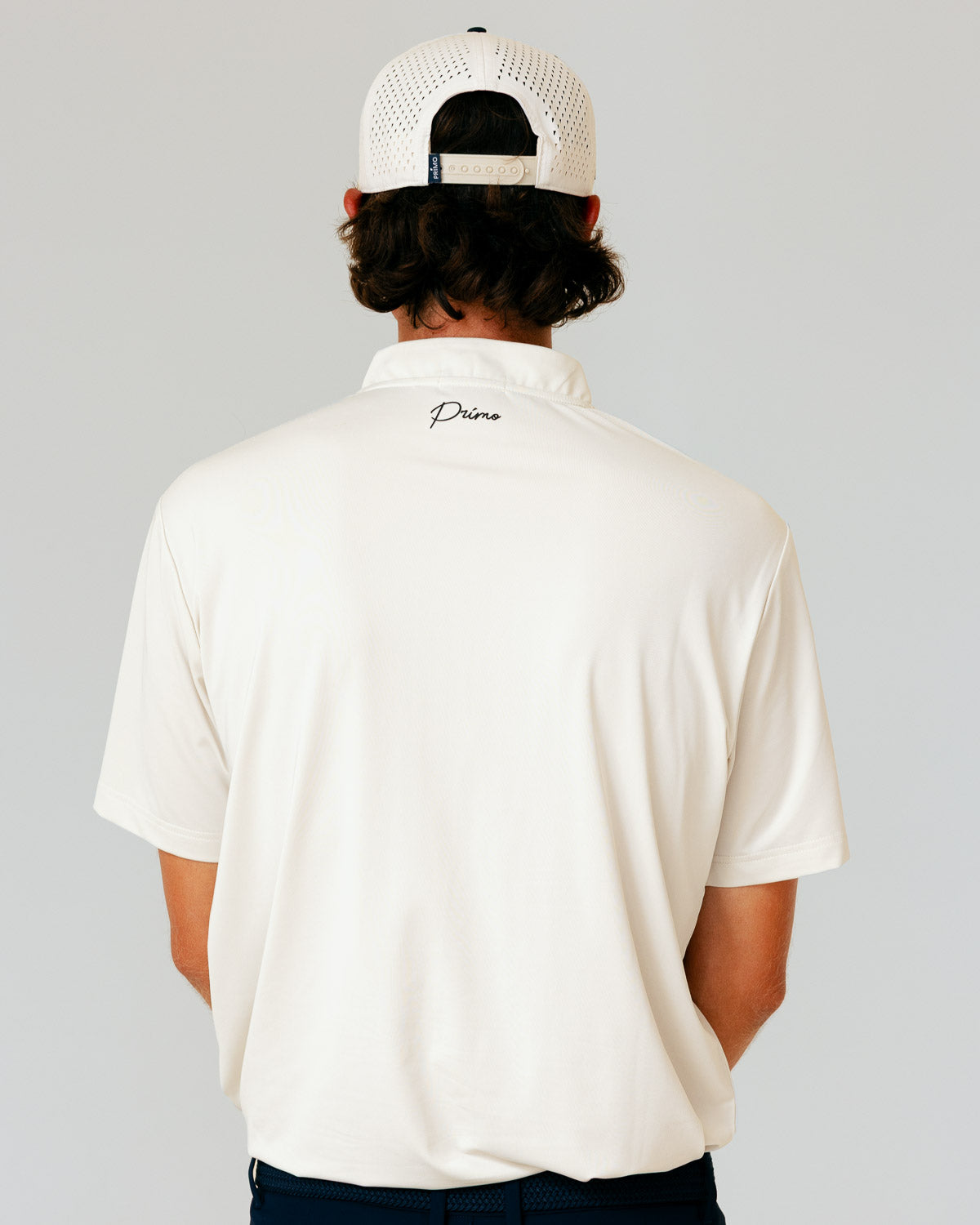 Grant Horvat Essentials Oatmeal Blade Polo