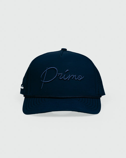 Grant Horvat Cursive Hat - Navy