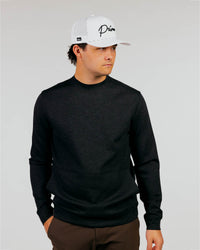 Primo Fairway Crew Neck - Heather Charcoal
