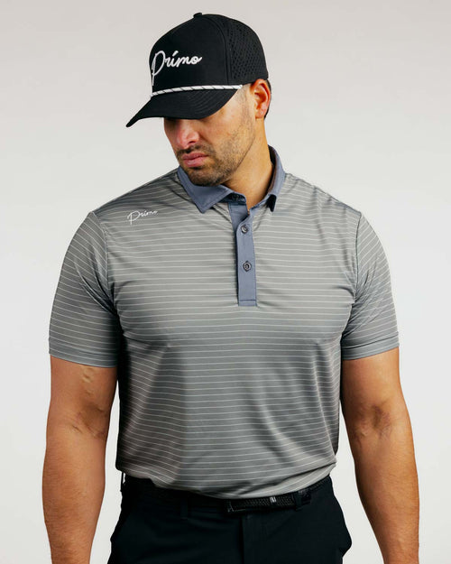 Cursive Classic Polo - Iron