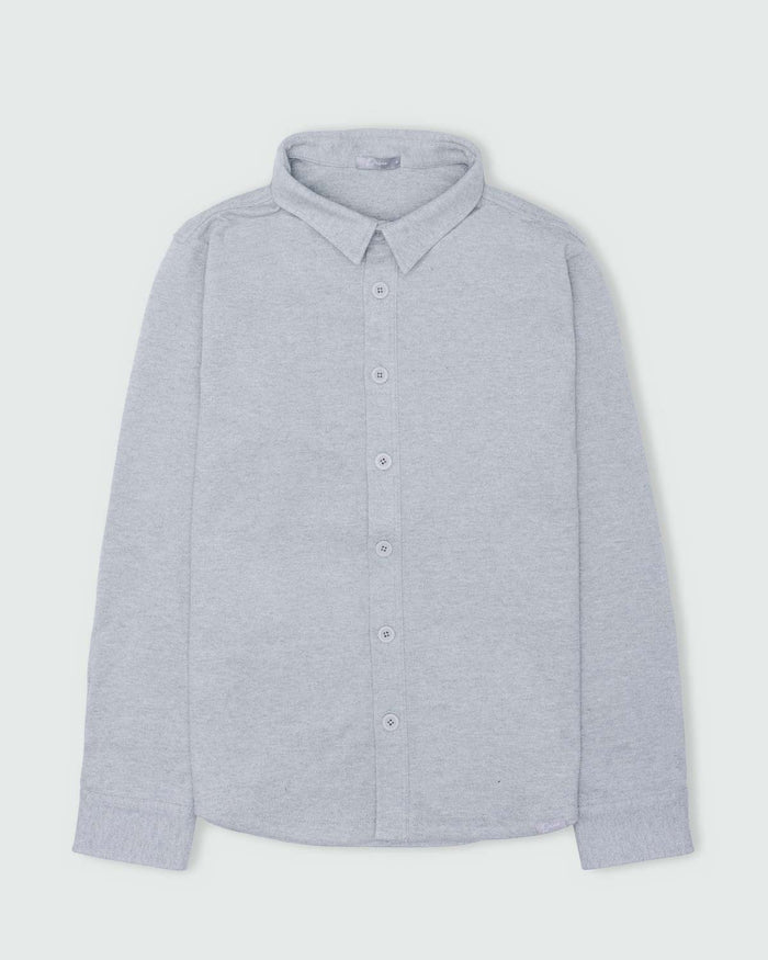 Light Gray Button Up Shirt