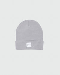 Light Gray Cursive Beanie