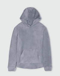 Light Gray Polar Fleece Hoodie