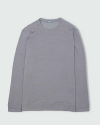 Light Gray Waffle Crew Neck