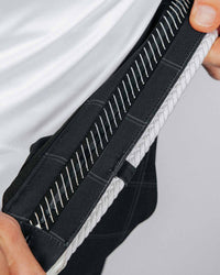 Men's Charcoal Plaid Golf Jogger