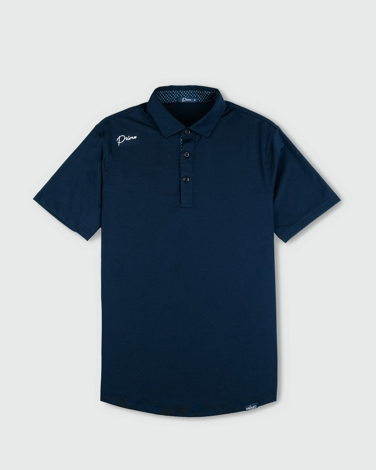 Navy Cursive Classic Polo