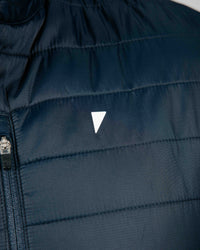 Navy Puff Vest
