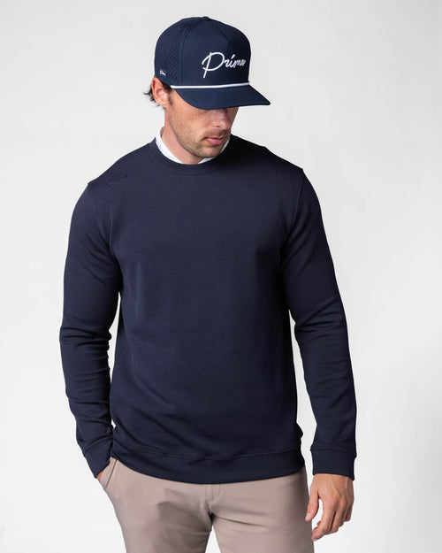Navy Cursive CoreSoft Crew
