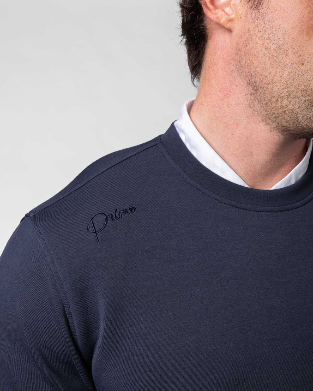 Navy Cursive CoreSoft Crew