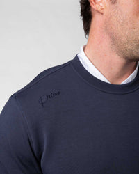 Navy Cursive CoreSoft Crew