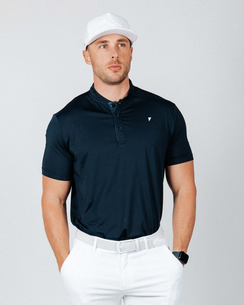 Navy Blade Polo