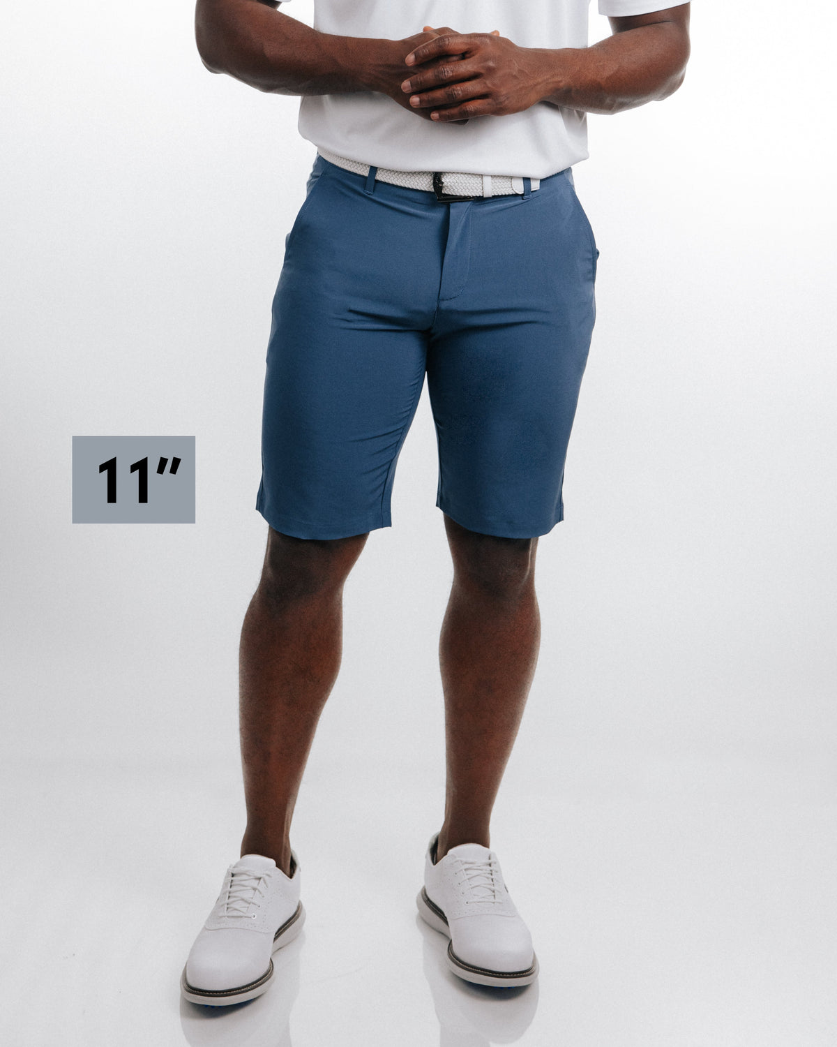 Men's Slate Blue Golf Shorts