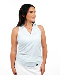 Women's Sleeveless Polo
