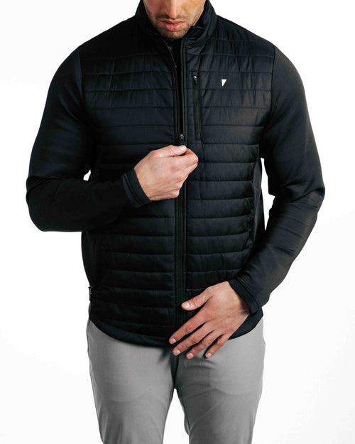 Primo Golf Black Hybrid Jacket