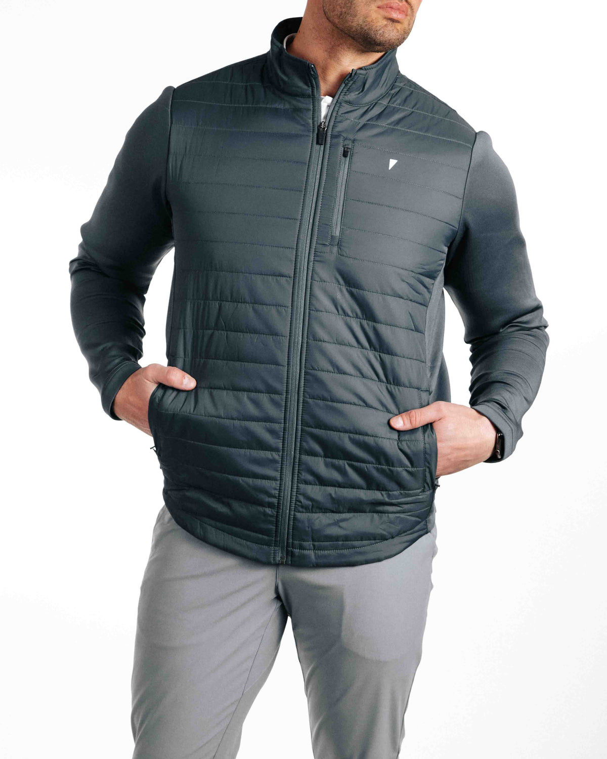 Primo Golf Dark Gray Hybrid Jacket