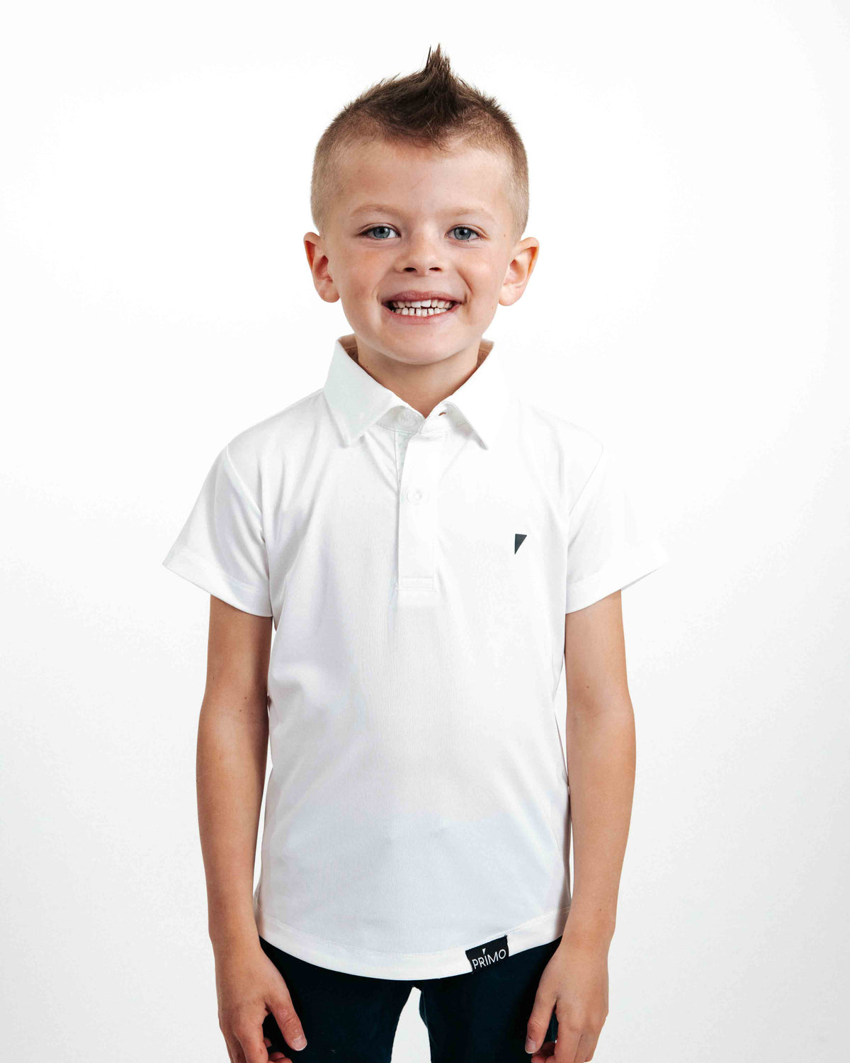 Youth Classic Polo - White