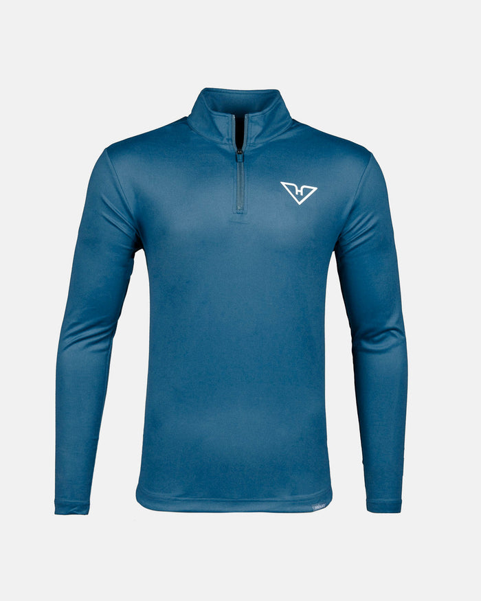 Slate Blue HyFlyers Quarter Zip
