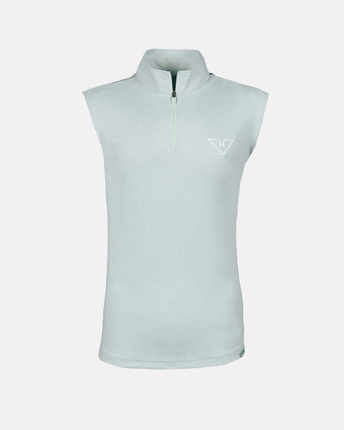 Soft Green HyFlyers Quarter Zip Vest