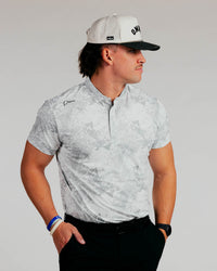 Cursive Blade Polo - Splash