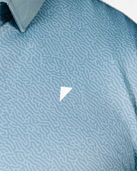 Storm Blue Maze Classic Polo