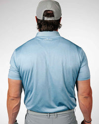Storm Blue Maze Classic Polo