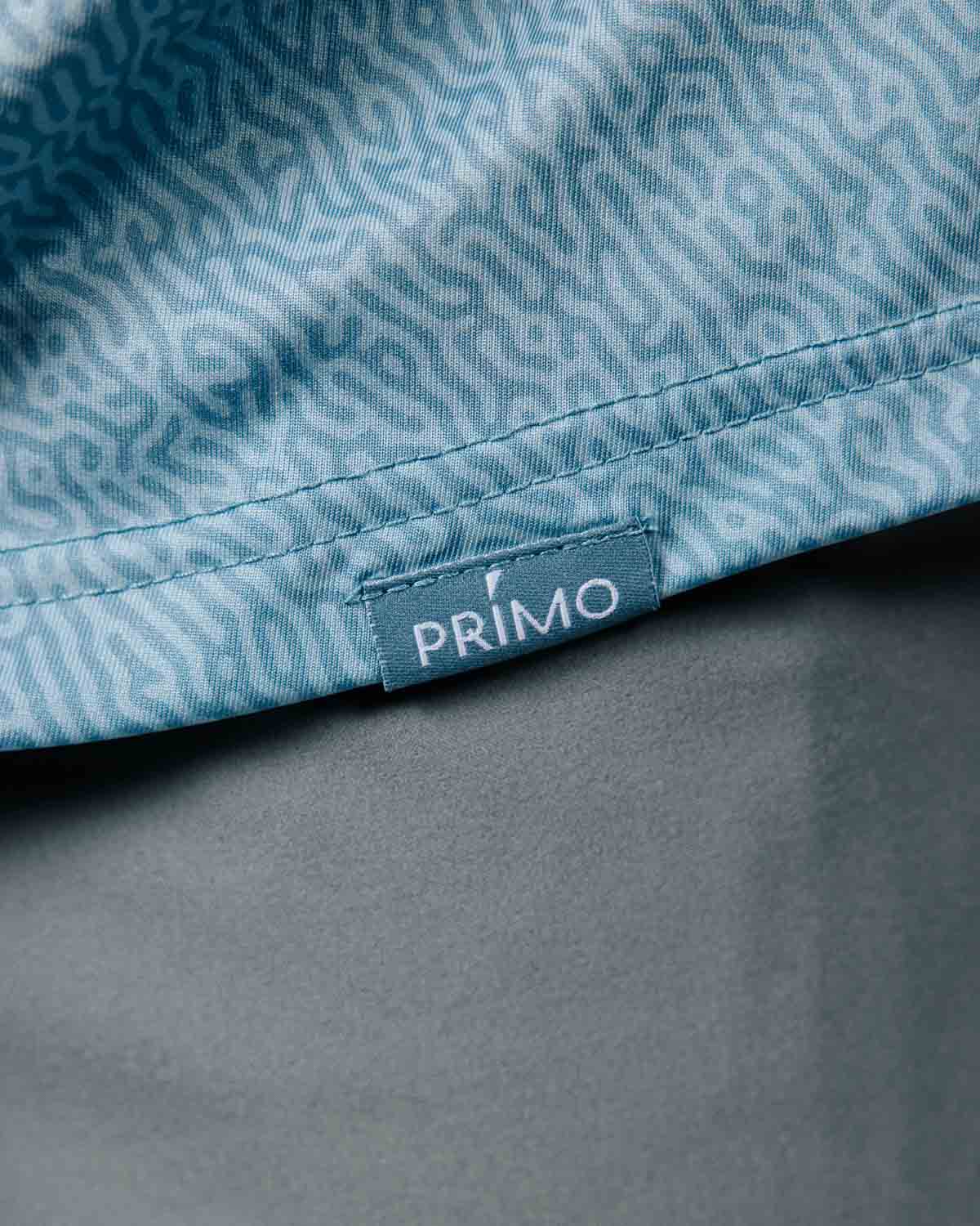 Storm Blue Maze Classic Polo