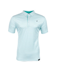 Classic Polo - Teal-Stripe