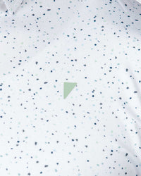 Teal Confetti Classic Polo