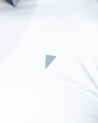 White/Storm Blue Two Tone Classic Polo