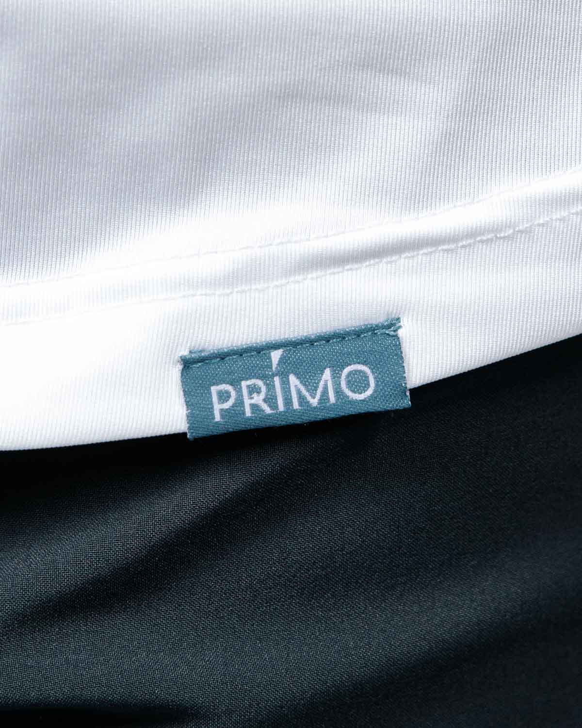 White/Storm Blue Two Tone Classic Polo