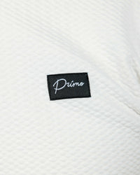 White Waffle Hoodie